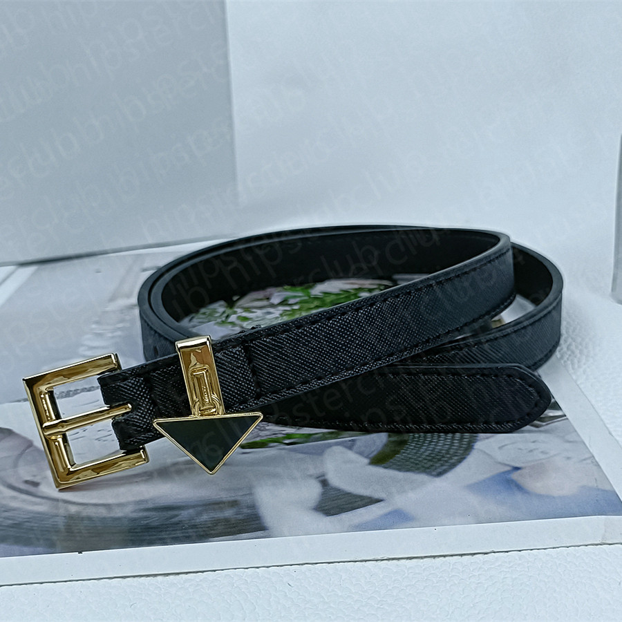designer belt womens belt metal gold silver buckles woman belt triangle pendant 4 color fashion Stripe texture leather waistband width 2.0cm with-image-952463375