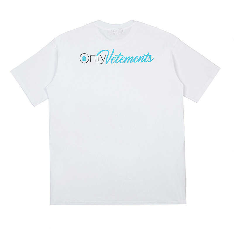 Vetement Men's T-Shirts Designer High Version Summer New Letter Print Men's And Women's Short Sleeve T-Shirt Daily Athleisure Cool Fa