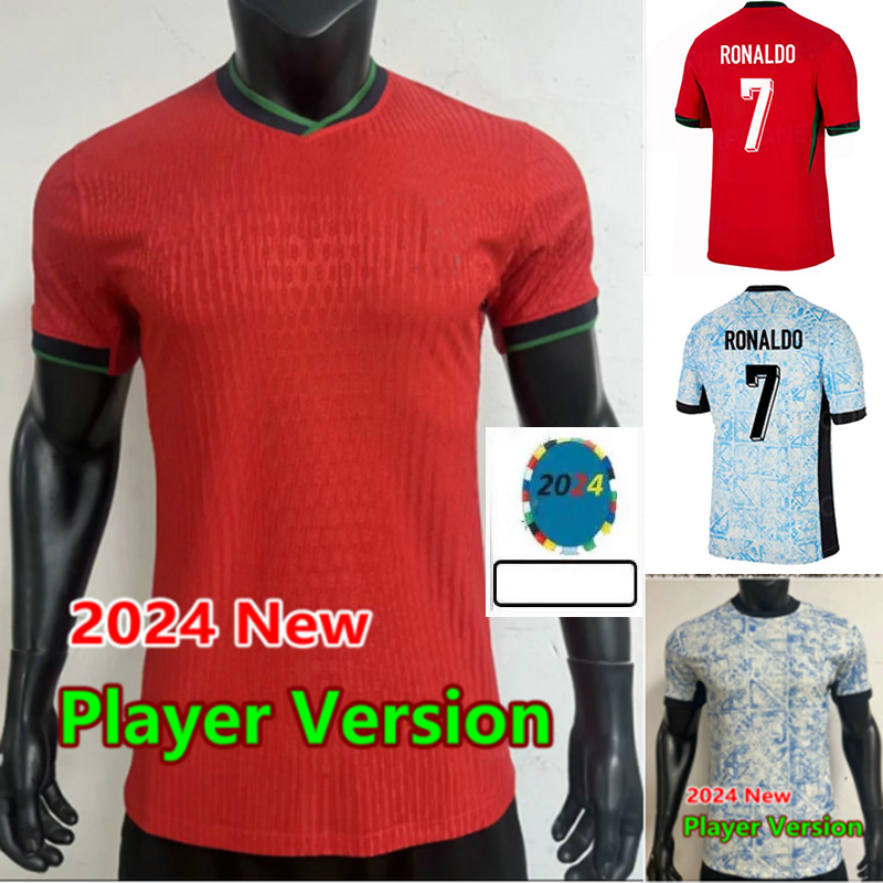 2024 poRtUgaL's rONaldO BERNARDO soccer jerseys B. FERNANDES JOAO FELIX CANCELO Portuguese football shirt G. RAMOS DIOGO J. RAFA LEAO RUBEN Men Kids uniforms S-4XL 