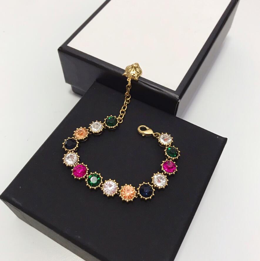 Vintage Color Bracelet Fashion Stylist Vintage Material Jewelry Bracelet Gift jewlery designer for women-image-952677701