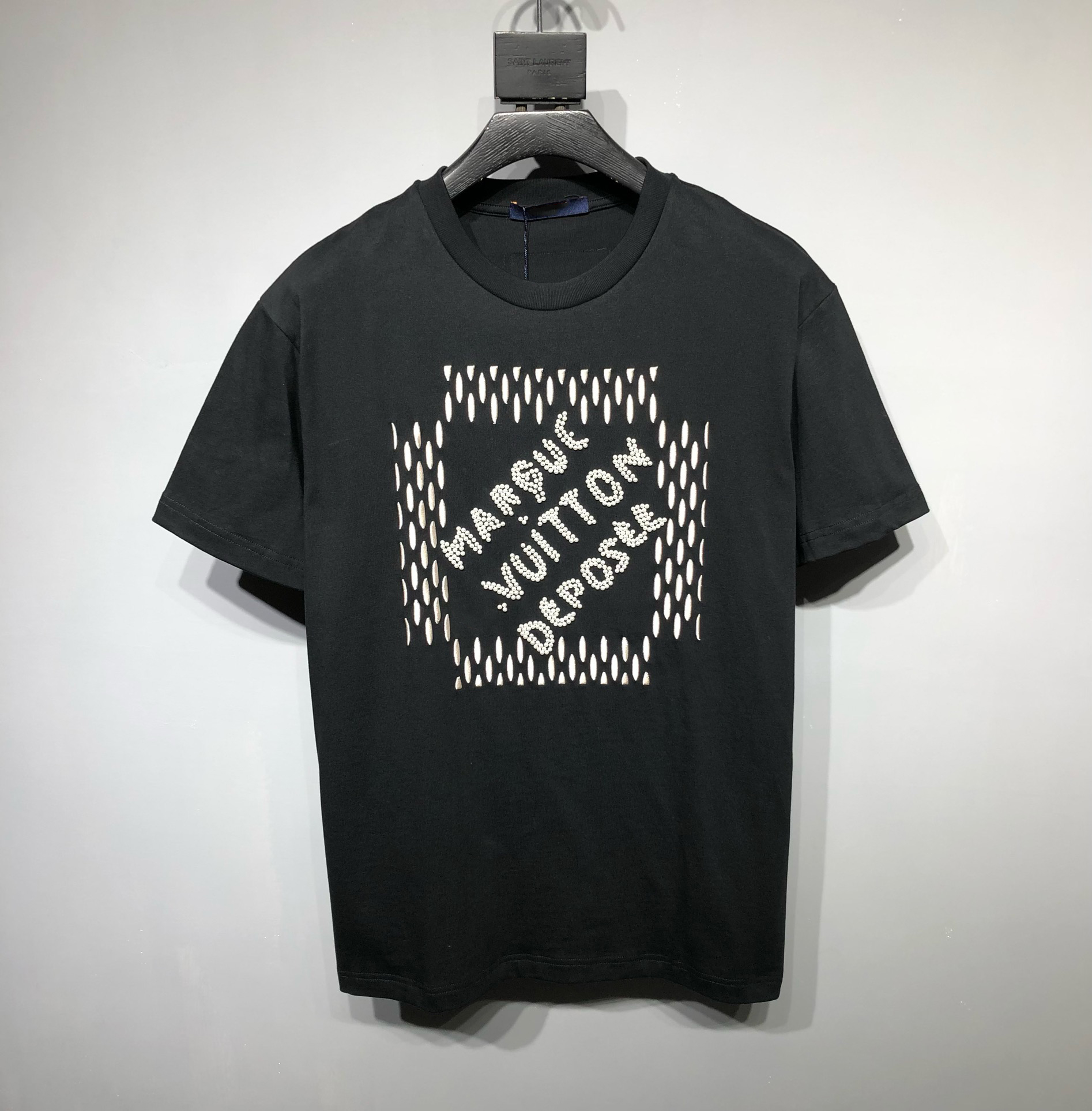 T-shirts pour hommes Polos Hip Hop Muscle Fit ourlet incurvé en coton blanc impression personnalisée hommes femmes t-shirt décontracté quantité t