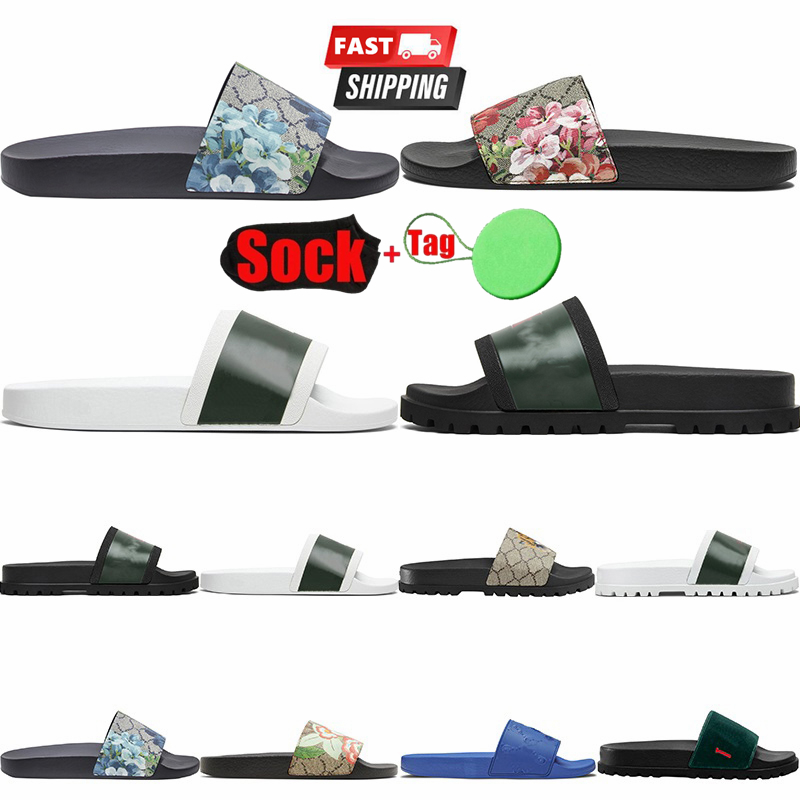 Designer Sandals Slippers For Womens Mens Ladies Fashion Luxury luxe claquette claquettes Leather Floral Slides Sliders Flat Gear Sole Woman Summ-image-897305061