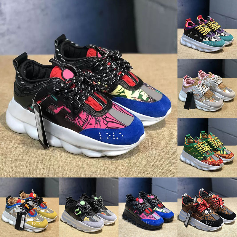 chain reaction shoes designer Top luxe chaussures décontractées hommes femmes plate Italian Designer chaussures décontractées marche [code ：L]