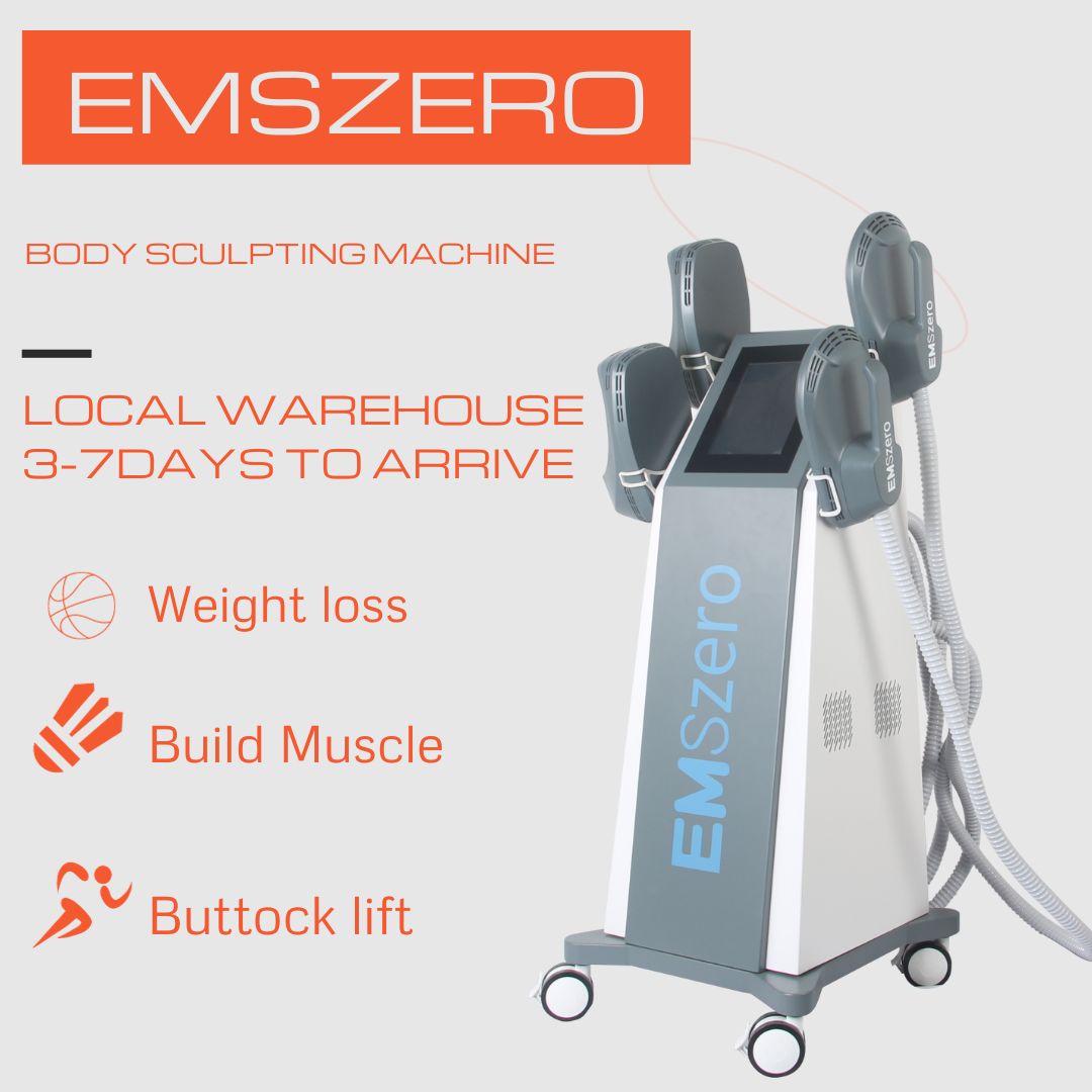 Équipement RF, stimulateur musculaire amincissant DLS-EMSLIM Nova, Machine HI-EMT musculaire et coussin de Stimulation pelvienne, poignée 2/4/5 e