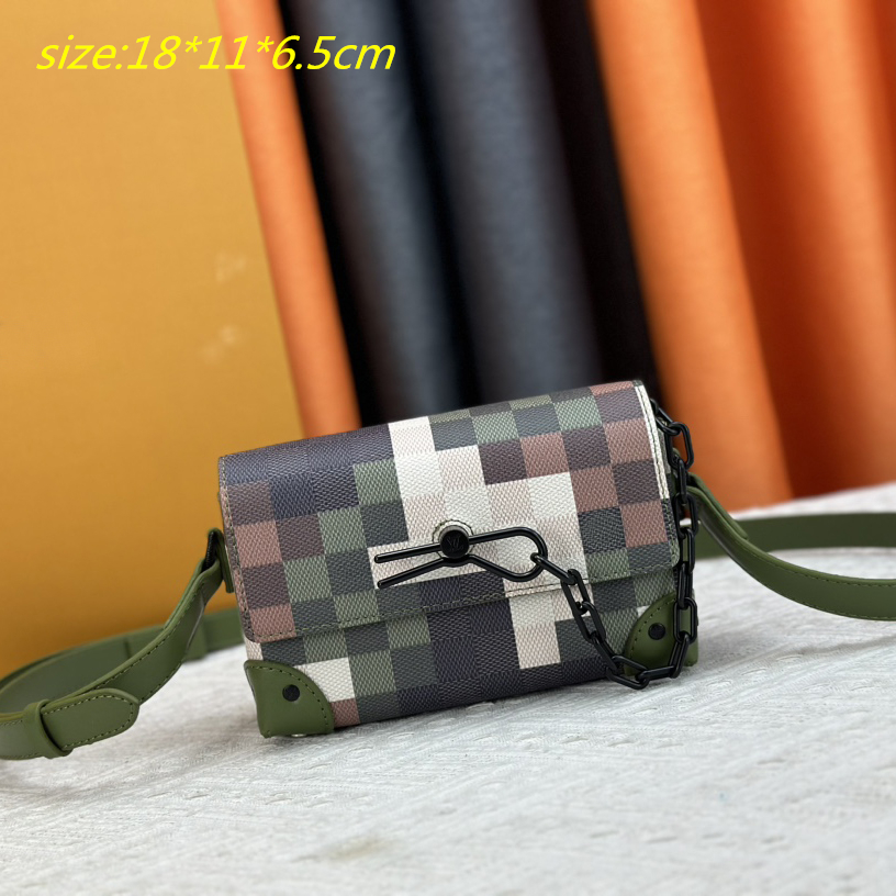 Steamerr Hard Box Drawing Chain Needle Element Neutral Shoulder Bag High Quality Designer Fashion Crossbody Bag in Two Styles-image-953370195