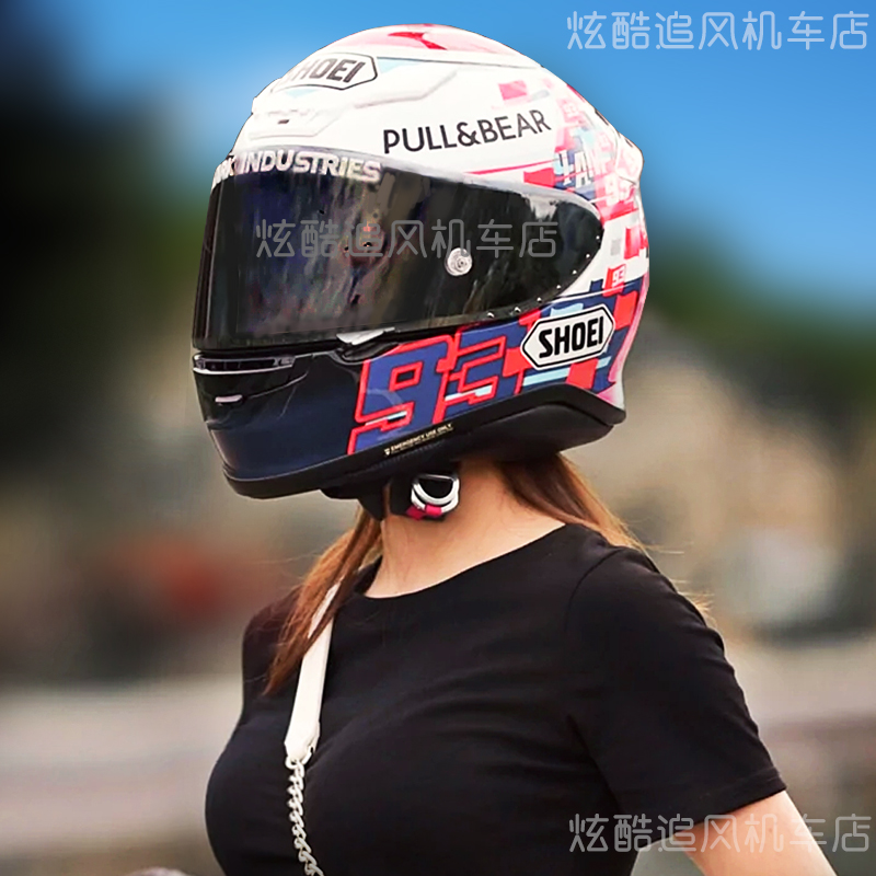 Casque de moto intégral shoei Z7 POWER UP visière anti-buée homme équitation voiture motocross course casque de moto