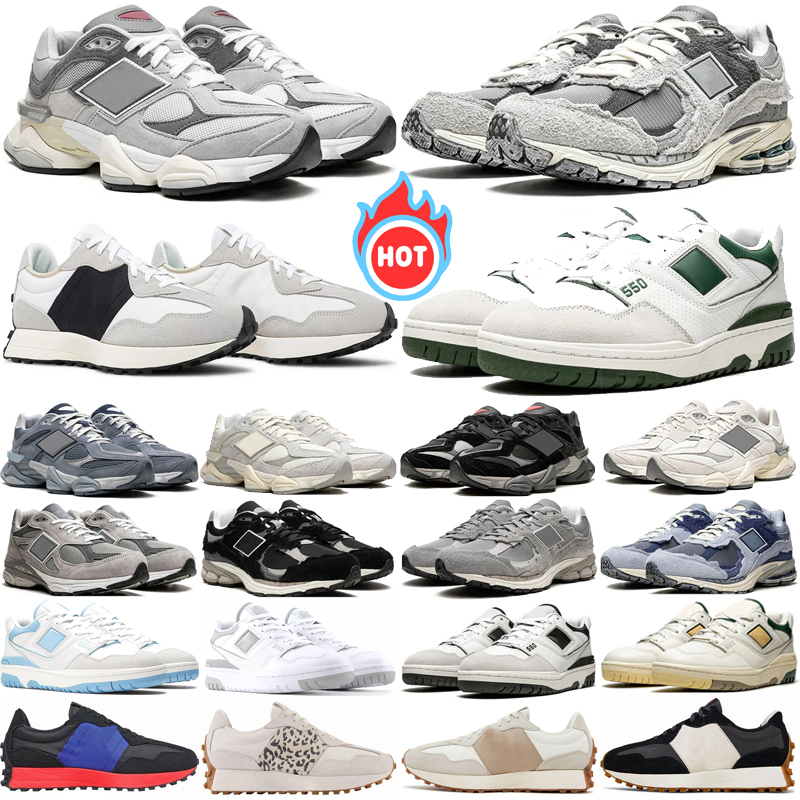 New 9060 2002r 550 327 Designer Casual Shoes Running Shoes Sea Sallt Quartz Grey Triple Black White Green Grey Sneakers mens Shoes sport-image-953474983