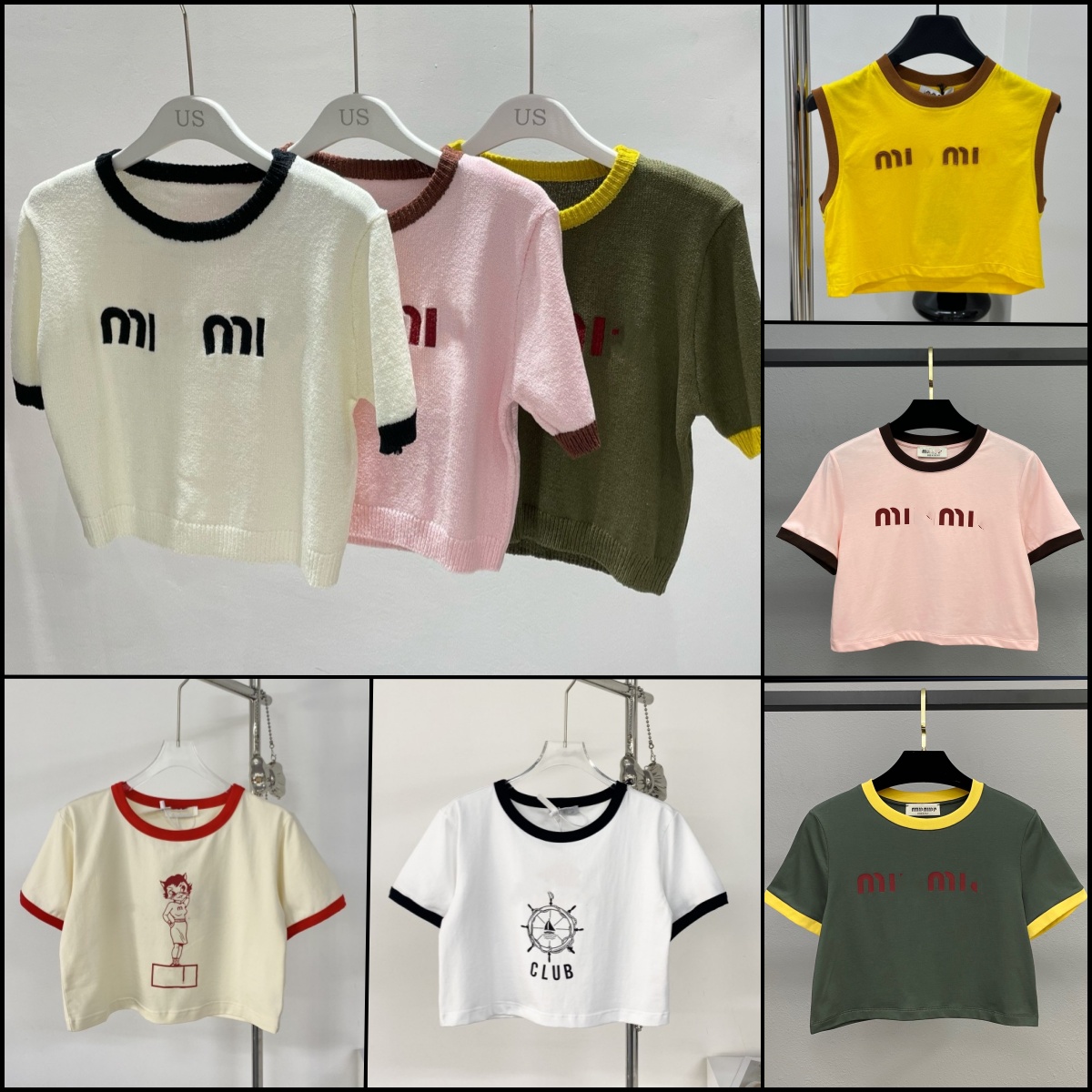 New Fashion Clothing Fashion Designer Cotton T-Shirts Women Letters Tees-image-841816863