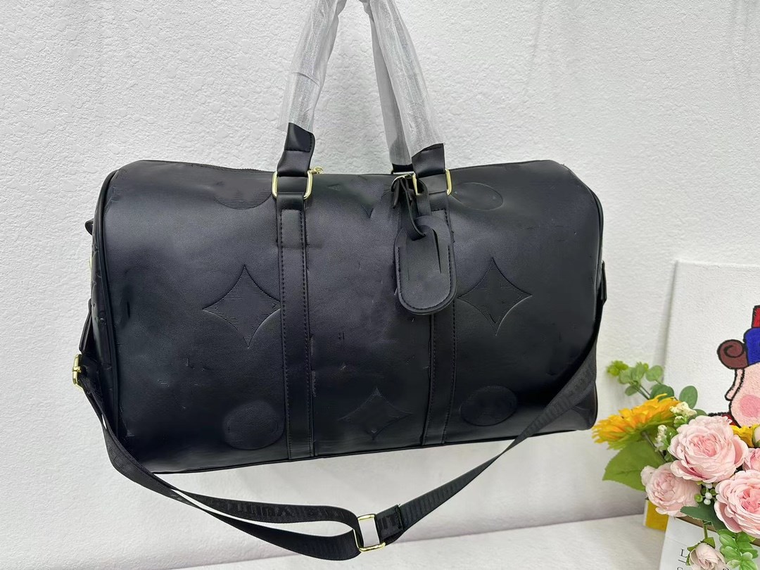 luxury designer Duffle Bags Women Men short-Distance Top Quality luggage handbag large capacity sport Em bossing Travel shoulder bag cross body t-image-755669052