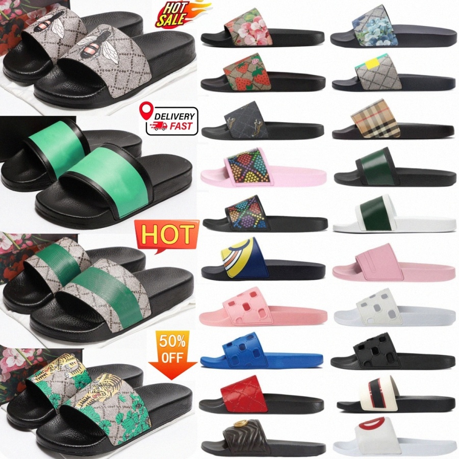 designer women men slide slippers geranium sandal quality fashion slippers fashion sandals mens and womens slippers flats slippers desdY7W#-image-941294085