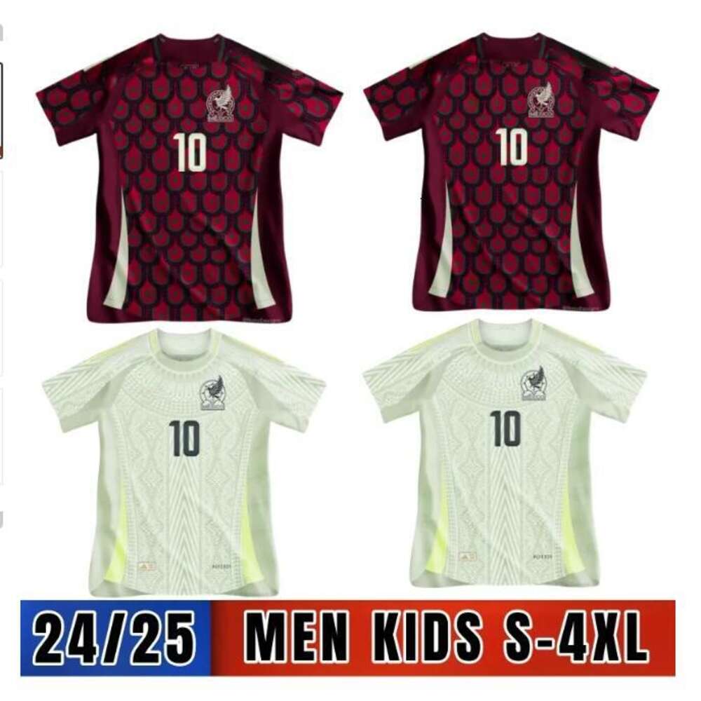 Top thailand quality 24 25 copa 2024 MEXICO soccer jerseys Mexico 1985 Retro Kit football shirt red and white soccer shirts CHICHARITO LOZANO Men-image-953745602