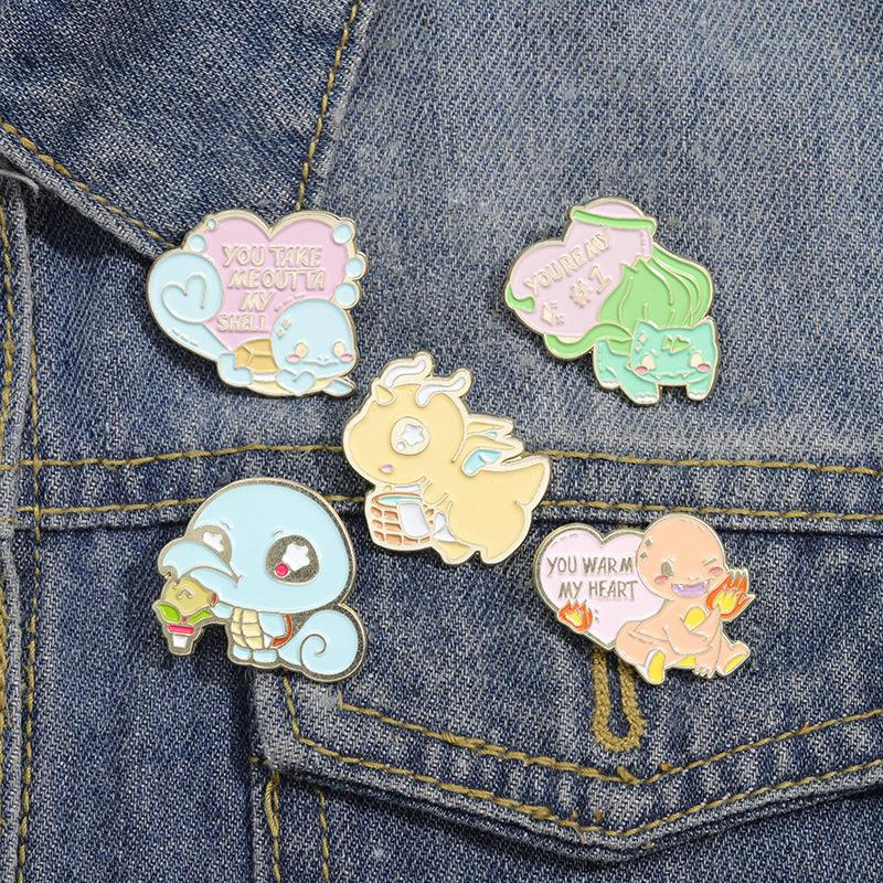kids game yellow elf turtle dragon pin Cute Anime Movies Games Hard Enamel Pins Collect Cartoon Brooch Backpack Hat Bag Collar Lapel Badges-image-954295605