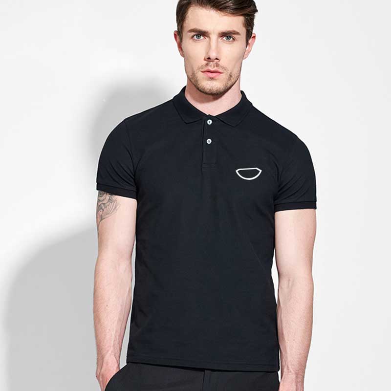 T-shirts pour hommes T-shirts de luxe pour hommes T-shirt polo Noir Lettre rouge chemises imprimées à manches courtes Marque de mode Designer Top