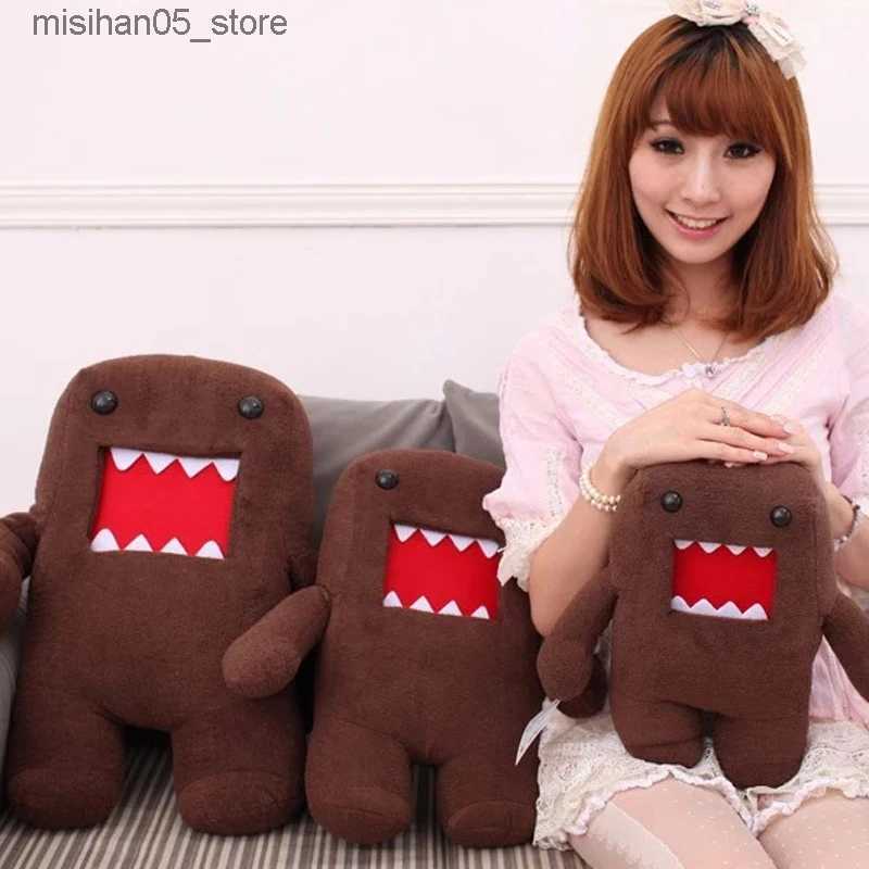 Plush Dolls 32/42CM Fun Domokun Toy Creative Soft Fill Cute Doll Kawaii Domo Kun Plush Toy Blame Home Sofa Decoration Boys and Girls Childrens Gi-image-954787687