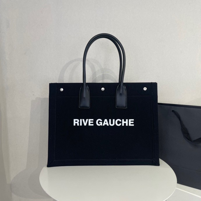 24 Canvas handbag Designer Bags tote bag Handheld briefcase professional commuting simple one shoulder bag Large capacity 42cm Environmental shop