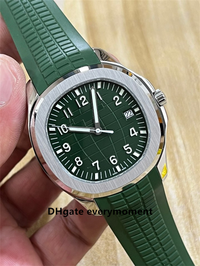 Super version 3K factory make men's watches 5168G 42.2mm automatic mechanical watch CAL.324 movement Rubber strap 316L sapphire stainless steel Diving Wristwatches 