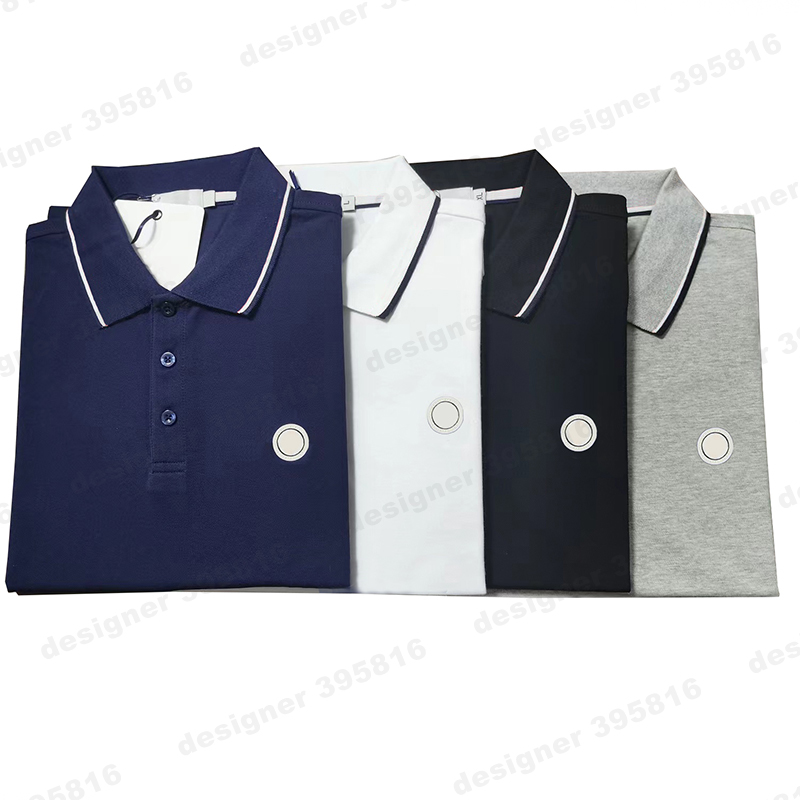 summer designer mens stylist polo shirts luxury brand mens designer polo T shirt summer fashion breathable short-sleeved lapel casual top-image-955600564