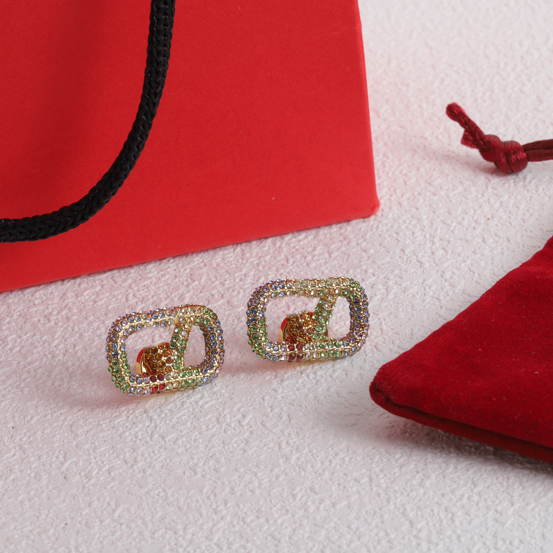 Earrings Gift Luxury designer Premium Lucky jewelry-image-956058867