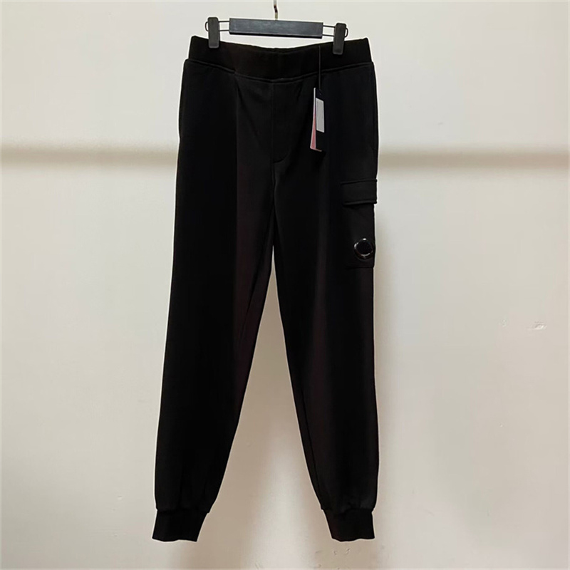 Company Brand Jogging Pants Cotton Jogger Type Male Fashion High Quality Sweatpants Diagonal Fleece Lens Sweatpants Goggles Clothes Spring Autumn Tr