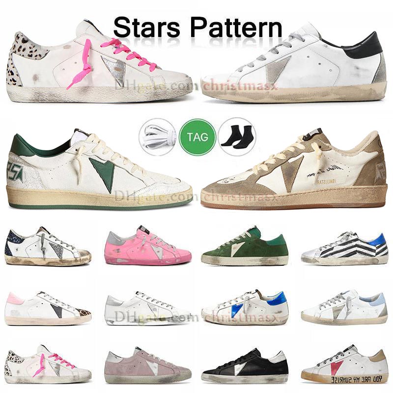 Baskets Mens Dress Shoes dupe sequin do old dirty lace up black pink light blue suede golden knight flat goode loafers sneakers super hi stars dhgat