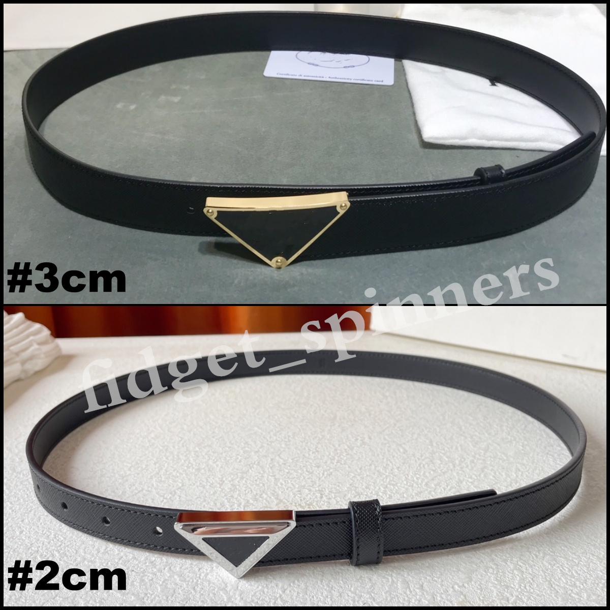 Fashion Designer Belt Leather Letters Belt Women Fashion Belts 3cm/2cm with Gift box-image-937361091