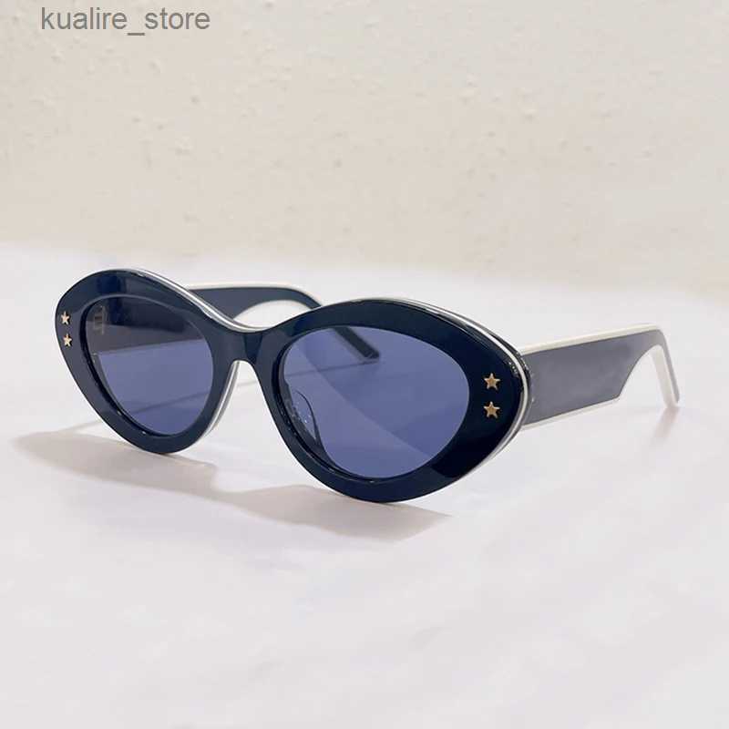 Sunglasses Popular Cat Eye Acetate Fashionable Womens Sunglasses Classic Pacific B1u Sunvisor Trend Luxury Anti Oversight Womens Glasses L240322-image-956322977