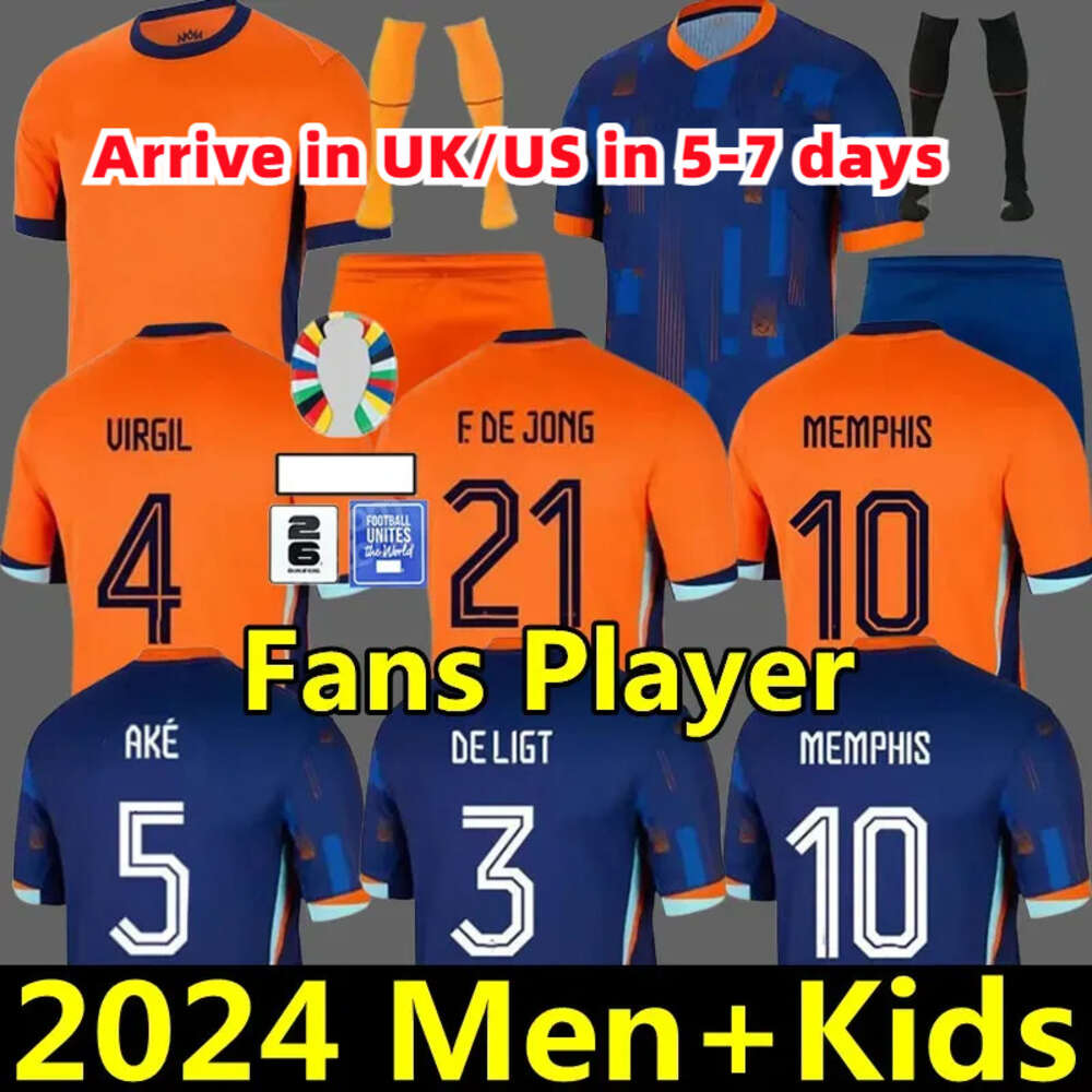 24 25 Euro Cup Netherlands MEMPHIS European Cup 23 24 Holland Club Jersey JONG VIRGIL DUMFRIES BERGVIJN Shirt 2024 KLAASSEN BLIND DE LIGT Men Kids Kit Football Shirt 