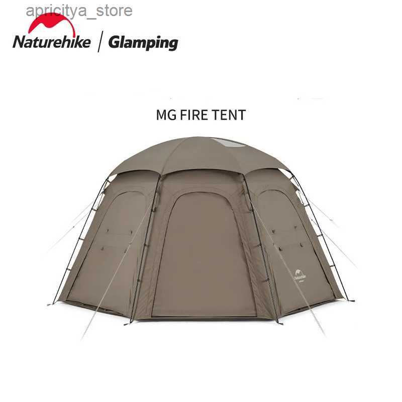 Tents and Shelters Naturehike 2022 New MG Fire Tent Large Space Living Room Dome Tent Tea Making Tent Outdoor Camping Equipment Breathable Tent24-image-956911572