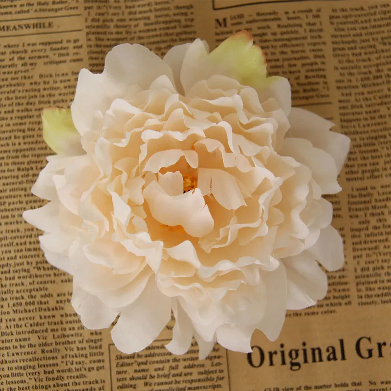 Artificial Flowers Silk Peony Heads Party Wedding Decoration Supplies Simulation Fake Flower Head Home Decorations WX-C09