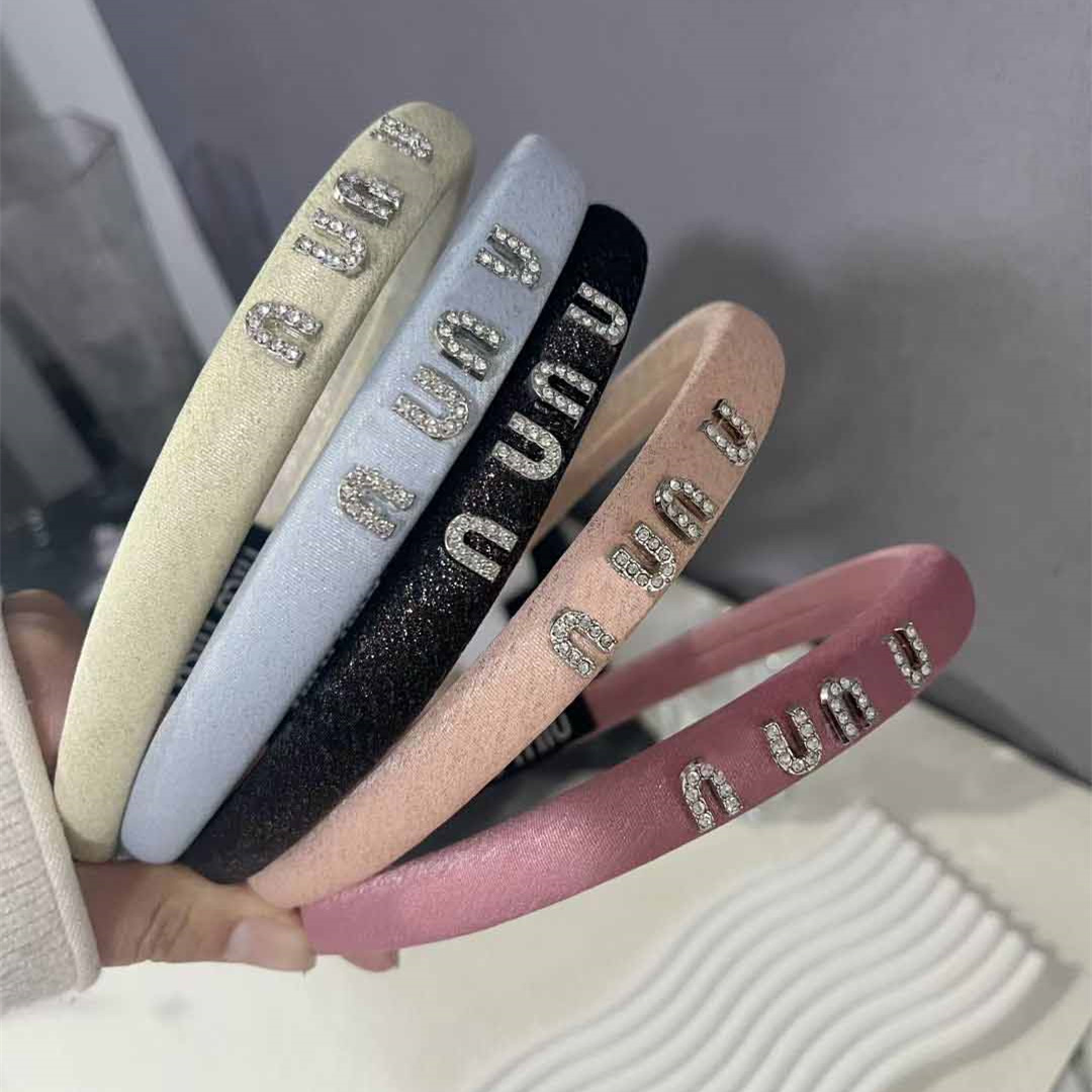 Luxury Classical Designer Headbands new style Hair bands For Women Girl Brand Elastic Narrow hairband Casual Fashion Head Wrap High Quality
