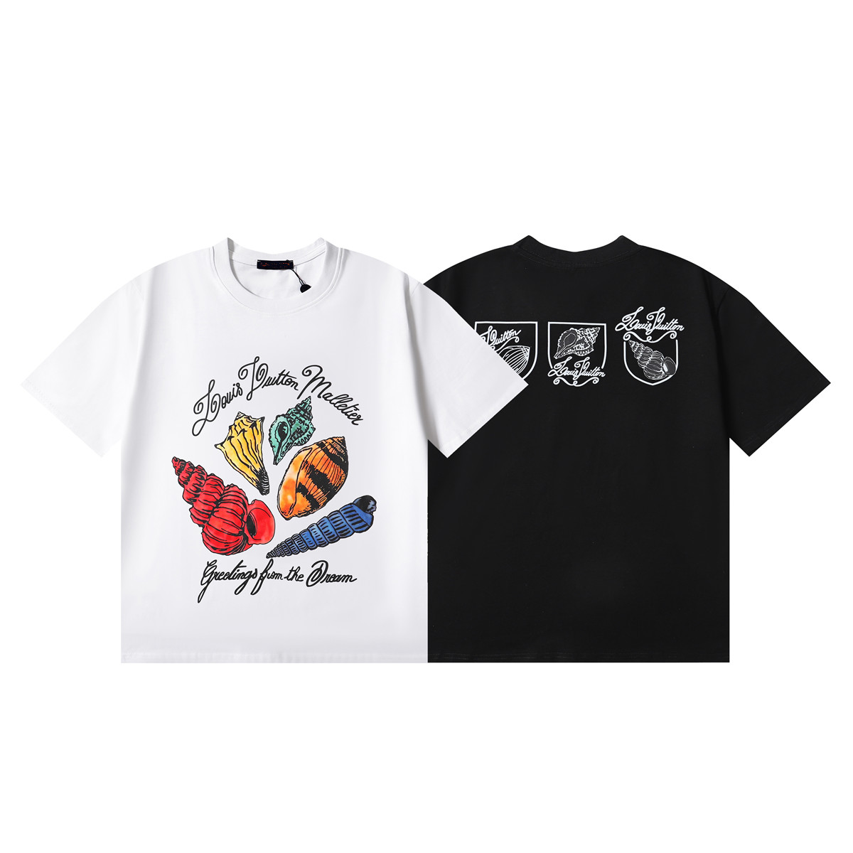 casual designer T-shirt men's loose top T-shirt fashion summer women's shirt letter printing luxury men's shirt clothing-image-747756428