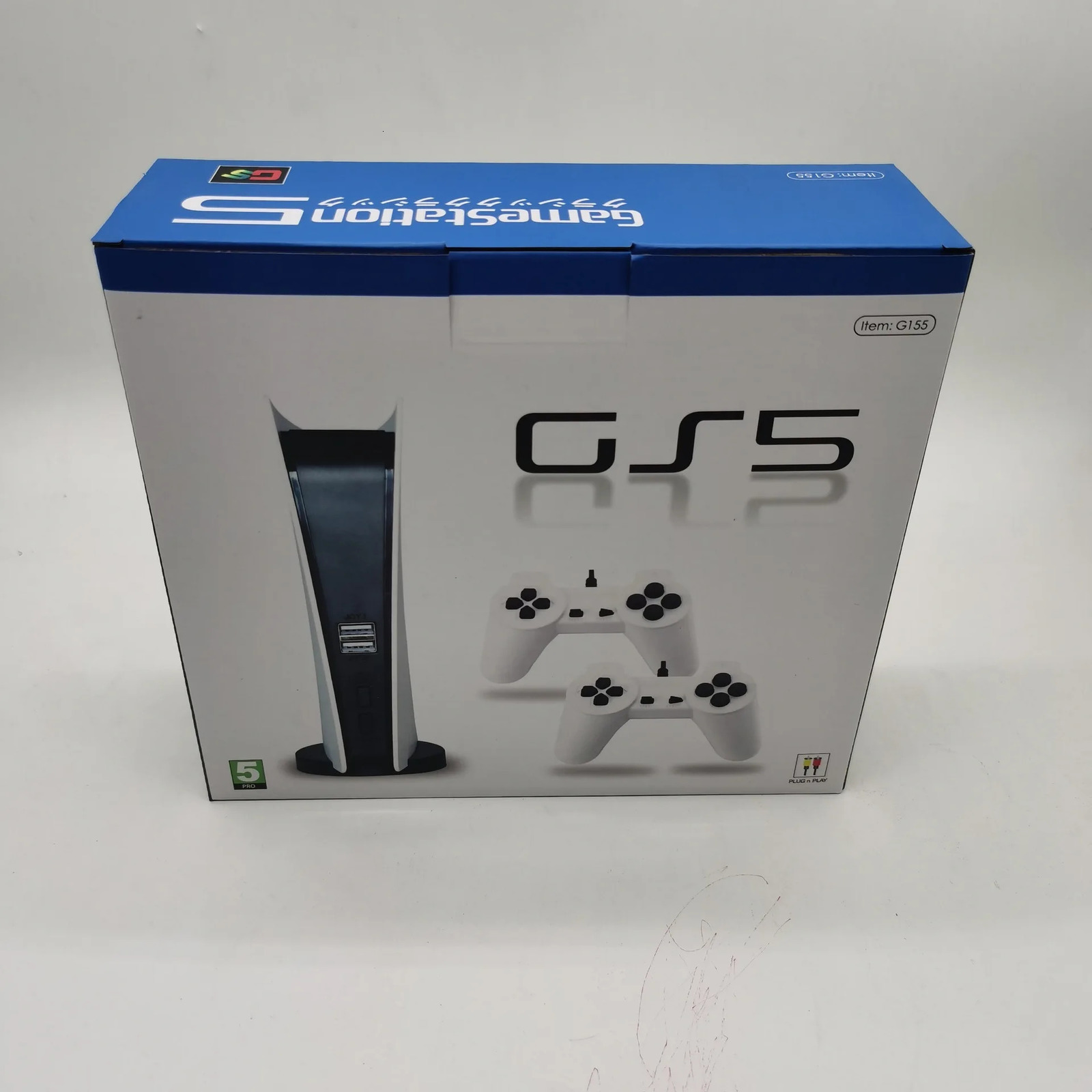 GAMESTATION 5 Console AV-Out Home TV Game Console Game Station 5 No Lag double manche Euusuk Plug 240327