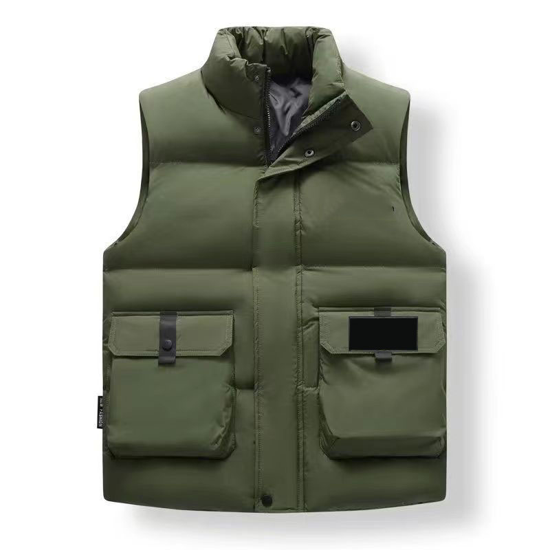 Mens Vests Jacket Puffy Designer Bomber Coats Sleeveless Shirts Windbreaker Man Coat Hoody Jackets Vest Outwears S-5XL-image-856693660