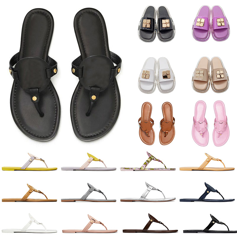 flat platform women slides sandals designer famous miller leather metallic black tory burchslides butche sandal luxurys trainers rubber loafers shoe