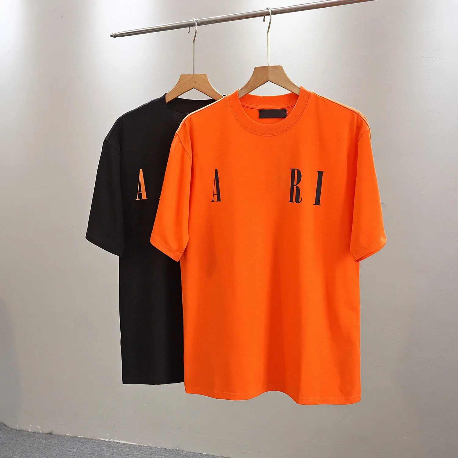 Summer fashion High street cotton T-shirt Sweatshirt T-shirt pullover T-shirt Breathable men and women food charity program casual short-sleeved-image-957968020