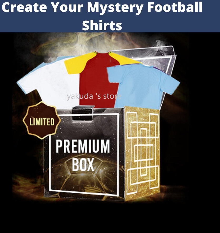 Mystery Football Shirt National Clubs Soccer Jerseys Mystery Boxes Promotion Any Season Thai Quality Football Shirt Blank Player Jersey All New Random yakuda 