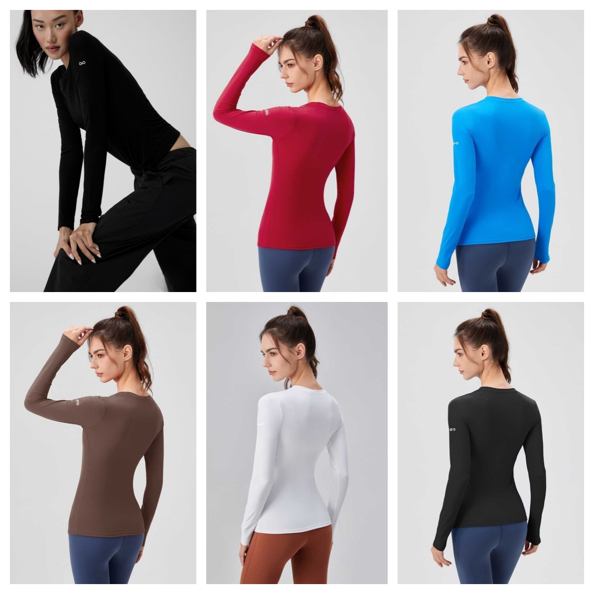 Fashion Designer Yoga Workout Sport Tops Shorts Pants Shirt Coat Jacket Clothings Outfit Hidden Zipper Pocket Womens Casual Sportswear Exercise F-image-957723003