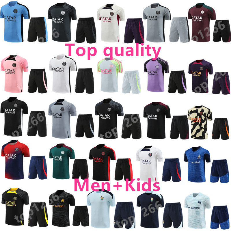 tracksuit Paris tracksuit training mbappe chandal 2024 25 pPSG foot tuta retro futbol Soccer tracksuit football tracksuit kid men and kids kit 