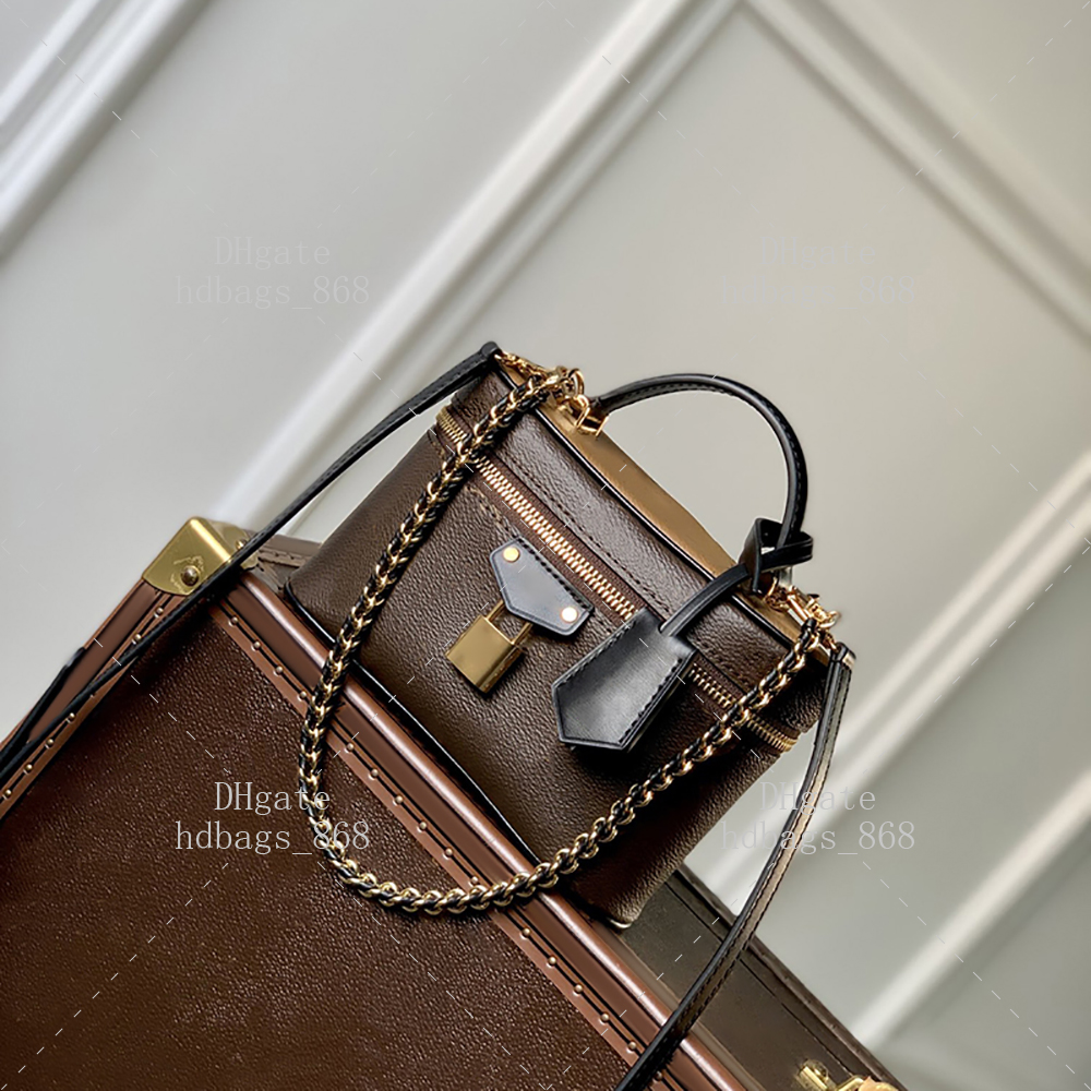 Crossbody bags Handbag Cosmetic Bag 10A Pouch Cowhide Mirror 1:1 quality Designer Luxury bags Fashion Clutch bag Shoulder bag For woman With Gift-image-958406015