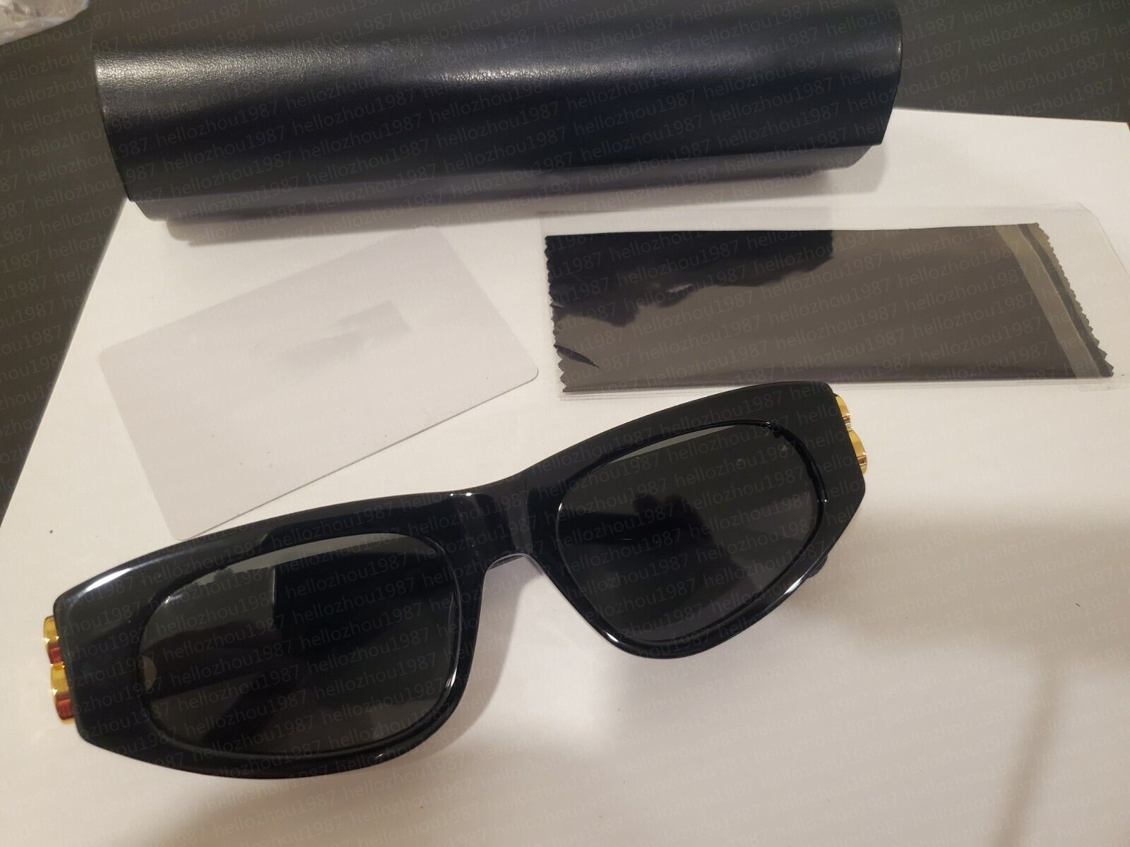 2024 Luxury Fashion Classic Attitude Lunettes de soleil pour hommes Met Metal Square Gold Frame UV400 Designer Vintage Style Attitude Lunettes de