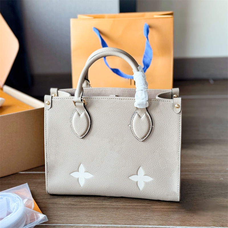 Top handle Womens On the go tote bag designer Pink embossed leather Shoulder shop Bag Luxury handbag satchel overnight bags fashion mens crossbody Clutch diaper bags 