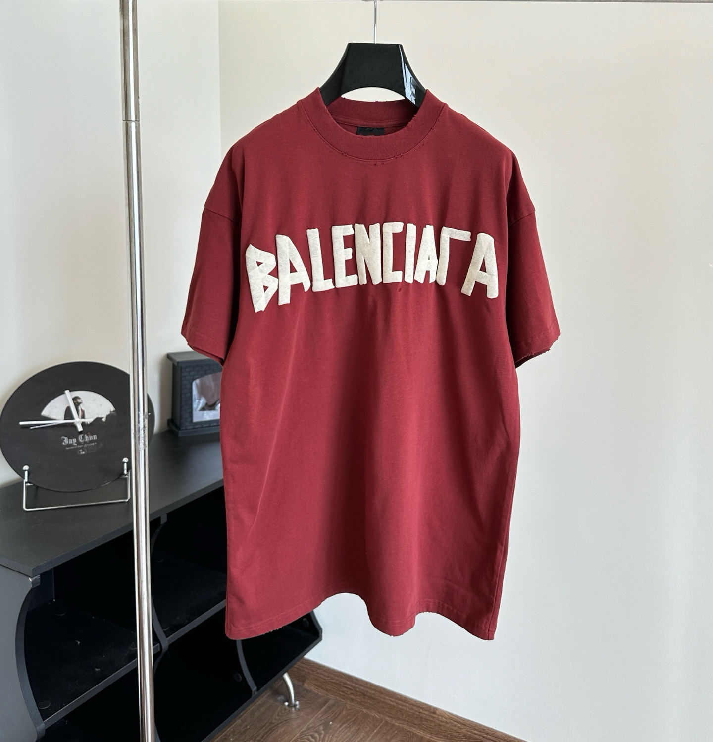 Men&#039;s Plus Tees & Polos letter knitted sweater in autumn / winter 2024 knitting machine e Custom detail crew neck cotton w32f-image-958736530