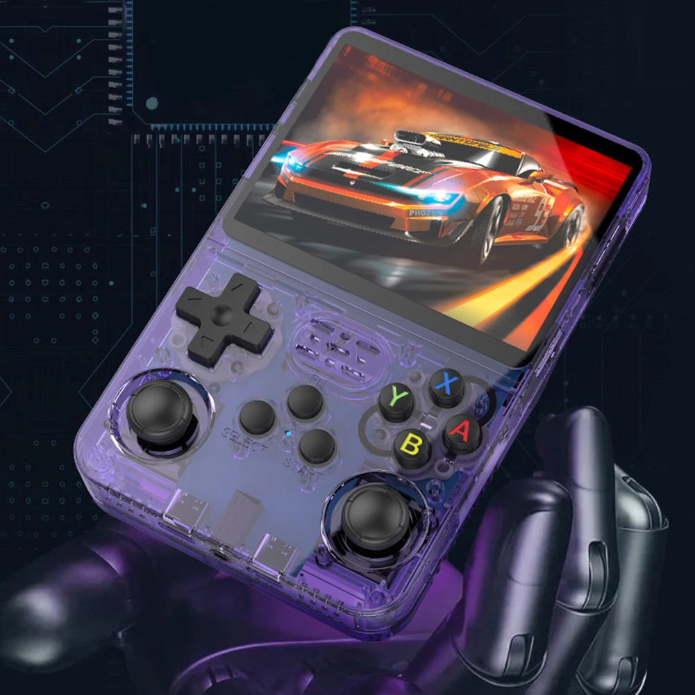 R36S Nostalgic Handheld Game Machine Open Source Linux 35 Inch IPS Screen Mini Game Console 3D Dual-System ARfor Kids and Adult M260210-image-1094745062