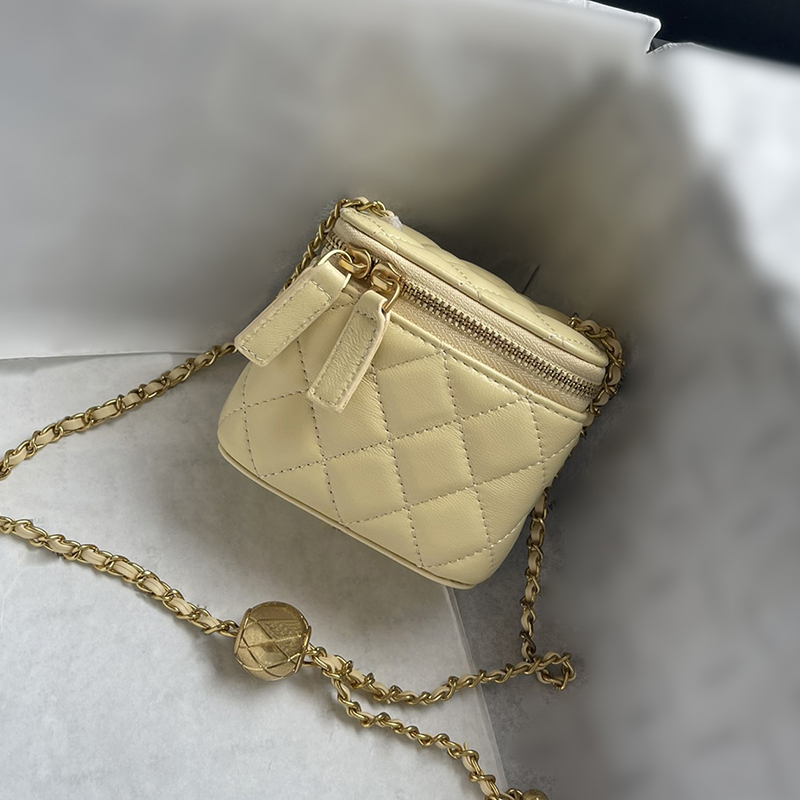 Hot designer bags chain shoulder lattice sheep bag designer Bag high quality leather luxury Bags ladies fashion trend smaller mini handbag Sac Lu-image-972319078