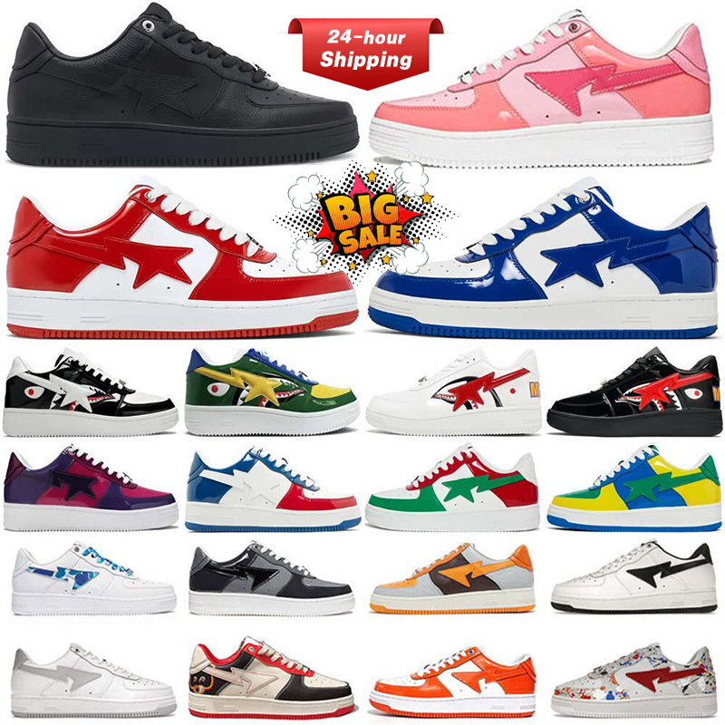 Stask8 Designer Sta Casual Shoes Sk8 Low Men Women Patent Leather Black White Abc Camo Camouflage Skateboarding Sports Ly Sneakers Trainers Outdo-image-972229760