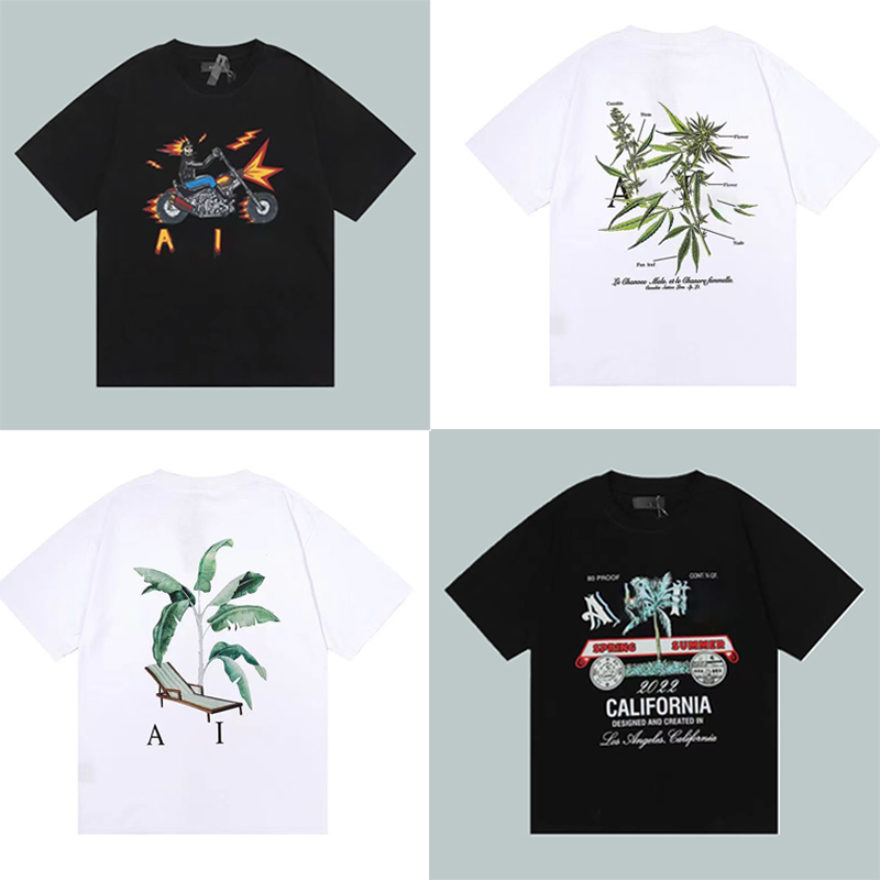Designer t shirt Men's Women's Summer Hot Fashion Printed tshirtsHigh Quality Luxury Hip Hop Streetwear M-XL-image-972203803