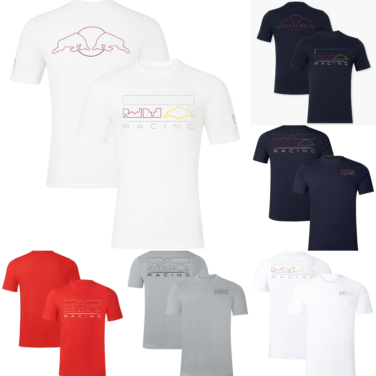 2024 F1 Polo Shirts T-shirt Formula 1 T-shirts Red Team T Shirt Summer Racing Spectator Breathable Tee Quick Dry Motocross Jersey