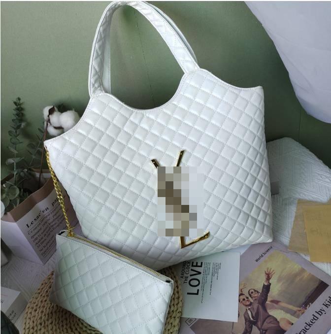 Black Women Designer Bags Causal Totes 2022 New Spring and Summer Fashion Diamond Lattice Handbags