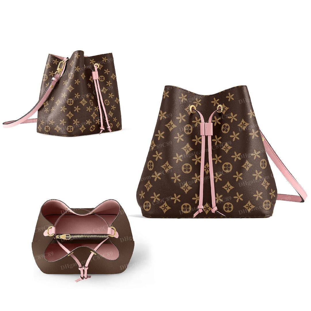 Luxury neonoe bucket Designer bag Drawstring Womens Genuine Leather lvity Clutch Bags strap mens Cross Body top handle Totes handbag Shoulder Bag-image-972568374