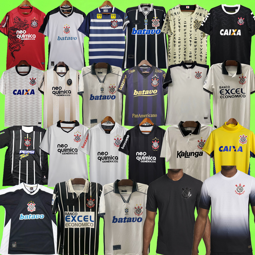 24/25 Corinthian Soccer Jerseys MOSCARDO YURI ALBERTO Ronaldo GABRIEL Retro 94 95 96 97 98 99 00 01 08 09 10 11 12 13 14 15 16 17 18 19 football shirts T 2024 2025 100th Vintage 